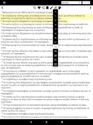 Ang Dating Bibliya - Tagalog android App screenshot 3