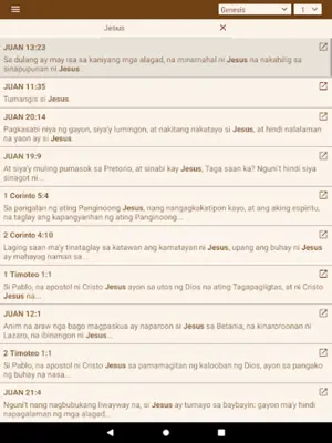 Ang Dating Bibliya - Tagalog android App screenshot 6